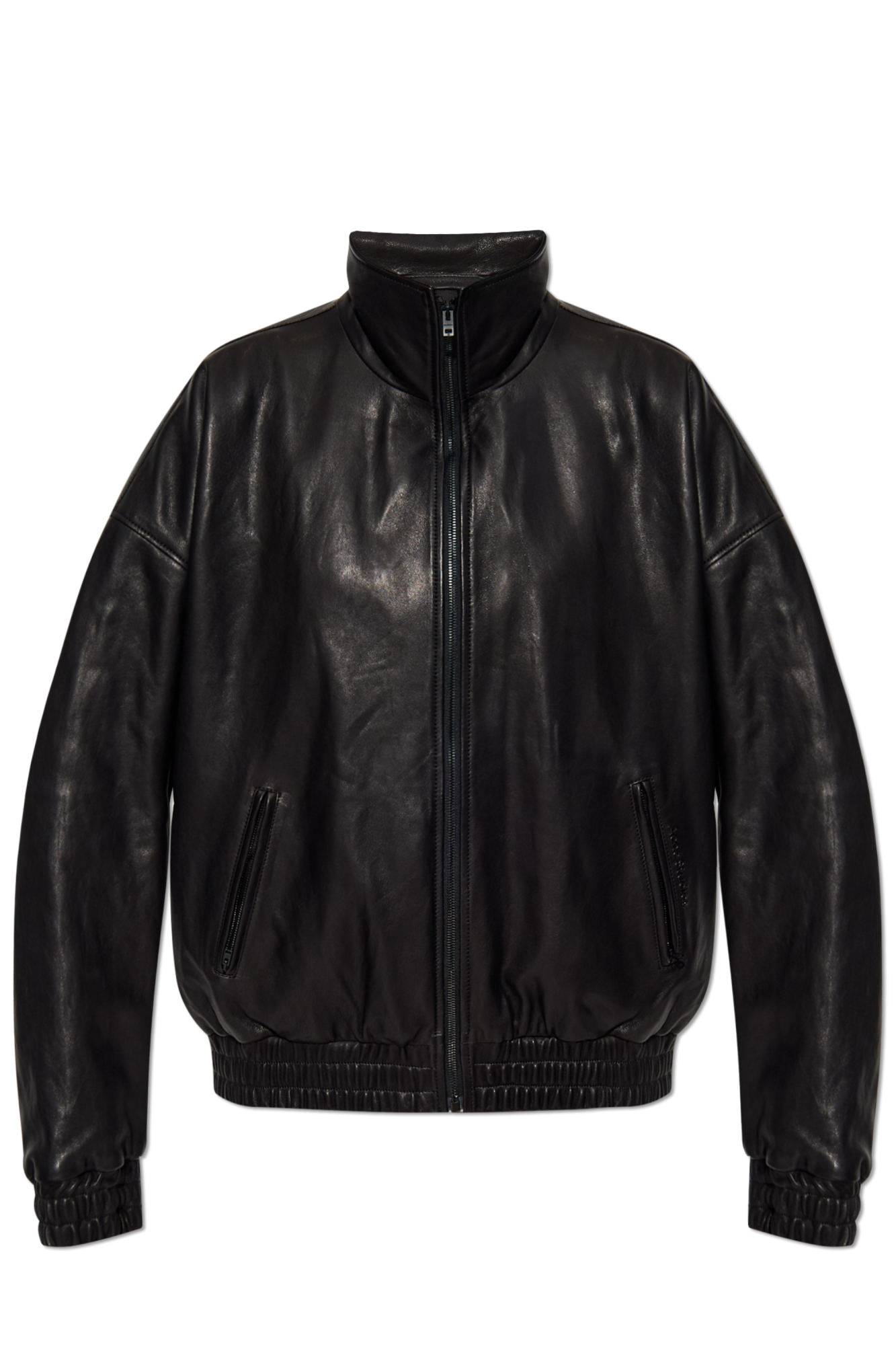アウターその他 ACNE STUDIOS Women Outer AC AH0300 BLACK10863 Black Acne Studios - Leather jacket - Black